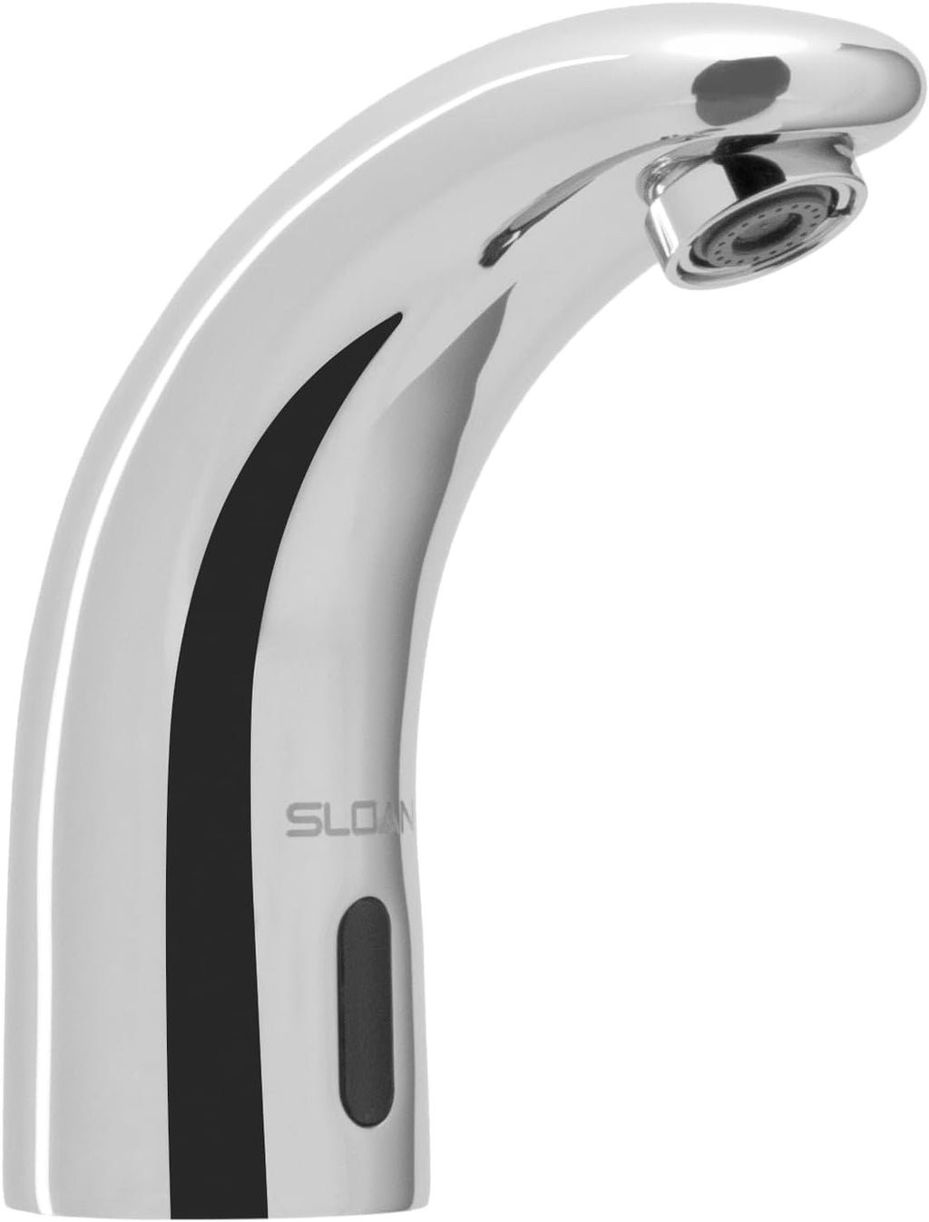 SF-2450 Sensor Activated Touch-Free Faucet, Commercial Grade with Mounting Hardware - 0.5 GPM Battery-Powered Deck-Mounted Mid Body, Polished Chrome Finish, 3362124