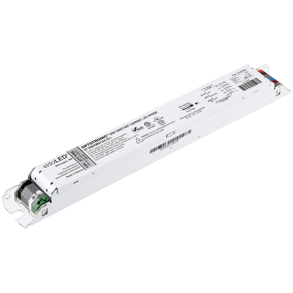 57439 Optotronic 50W 120/277V AC 50/60Hz Constant Current Non- Dimmable LED Driver OT 50W/UNV/1A4 CS L
