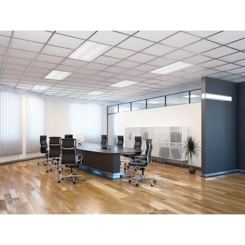 2GTL4 5000LM LP840 2GTL4 41.2-Watt Flush White Integrated LED Troffer