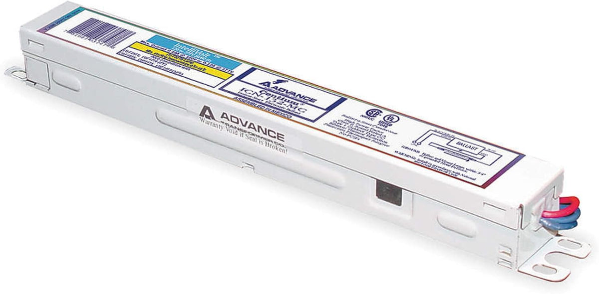 Advance ICN-132-MC Electronic Fluorescent Ballast, 1 Lamp, 32W T8, 120/277V