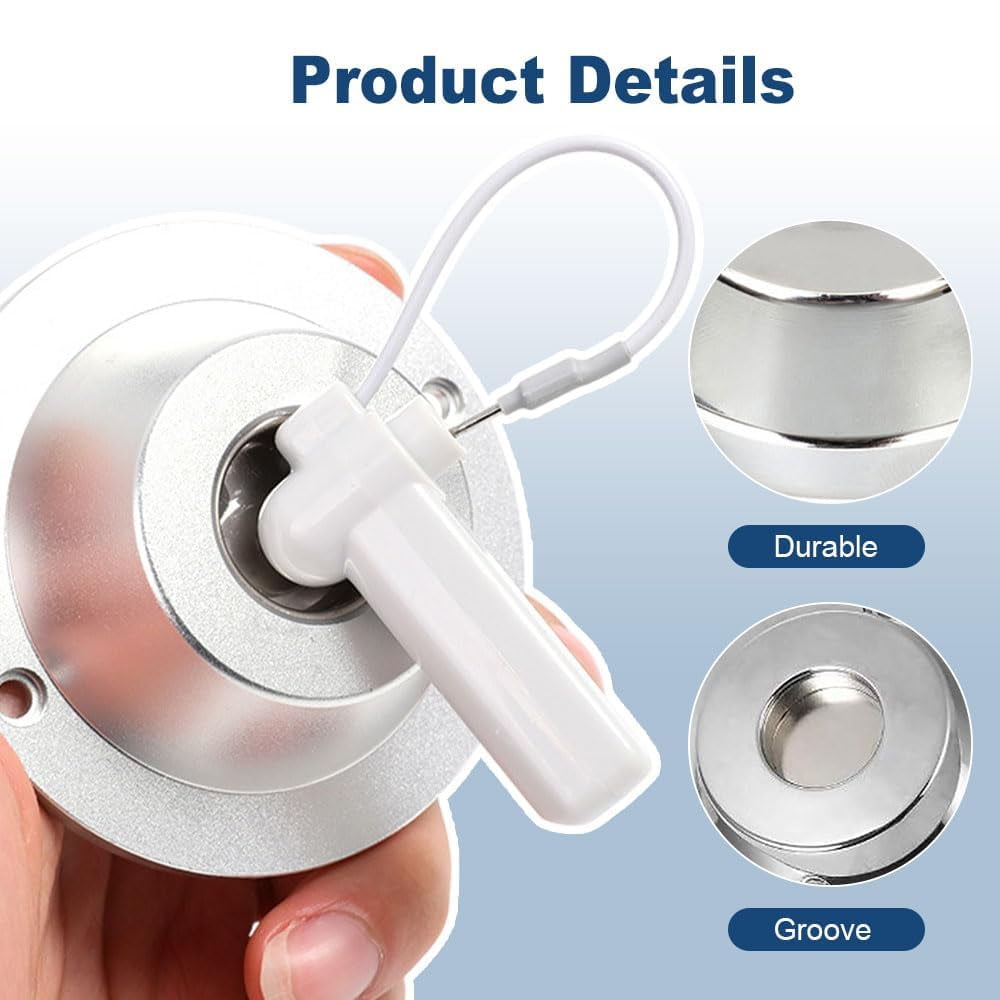 Magnet Remover for Security Tags, Multifunctional Supermarket Tag Remover, Magnetic Detacher for Clothing & Quilt Fasteners, Easy Unlocker for Loss Prevention Pins