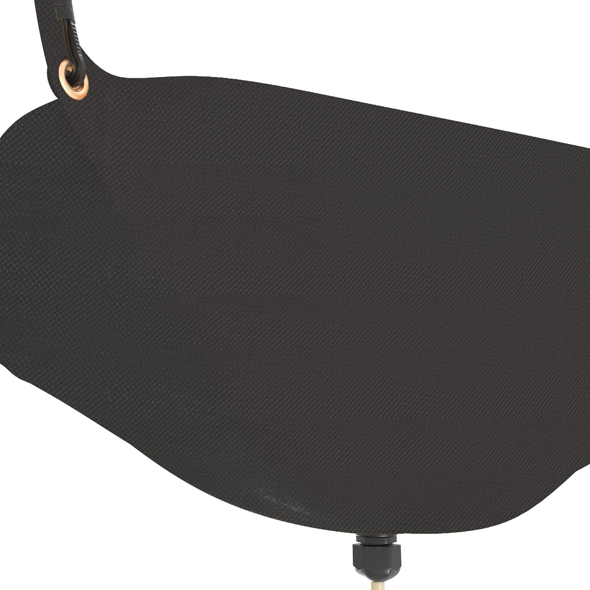 Ceiling Leak Diverter Drain Tarp, Heavy Duty 420D Oxford Fabric Roof Ceiling Leak Drip with 10Ft Drain Hose, Black, 5' X 5'