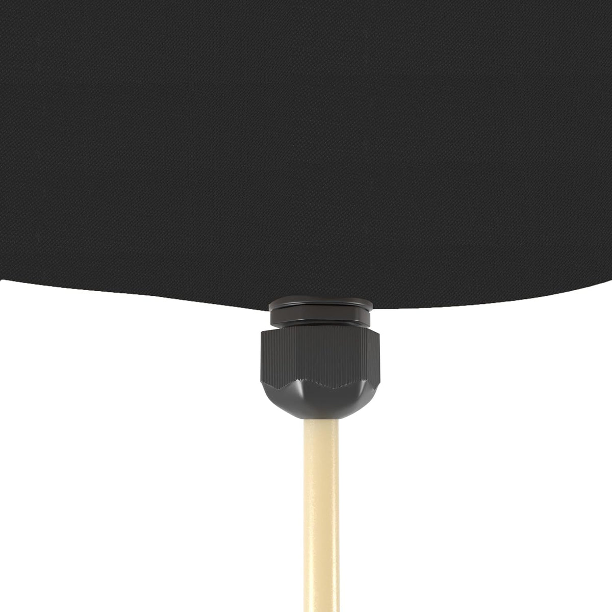 Ceiling Leak Diverter Drain Tarp, Heavy Duty 420D Oxford Fabric Roof Ceiling Leak Drip with 10Ft Drain Hose, Black, 5' X 5'