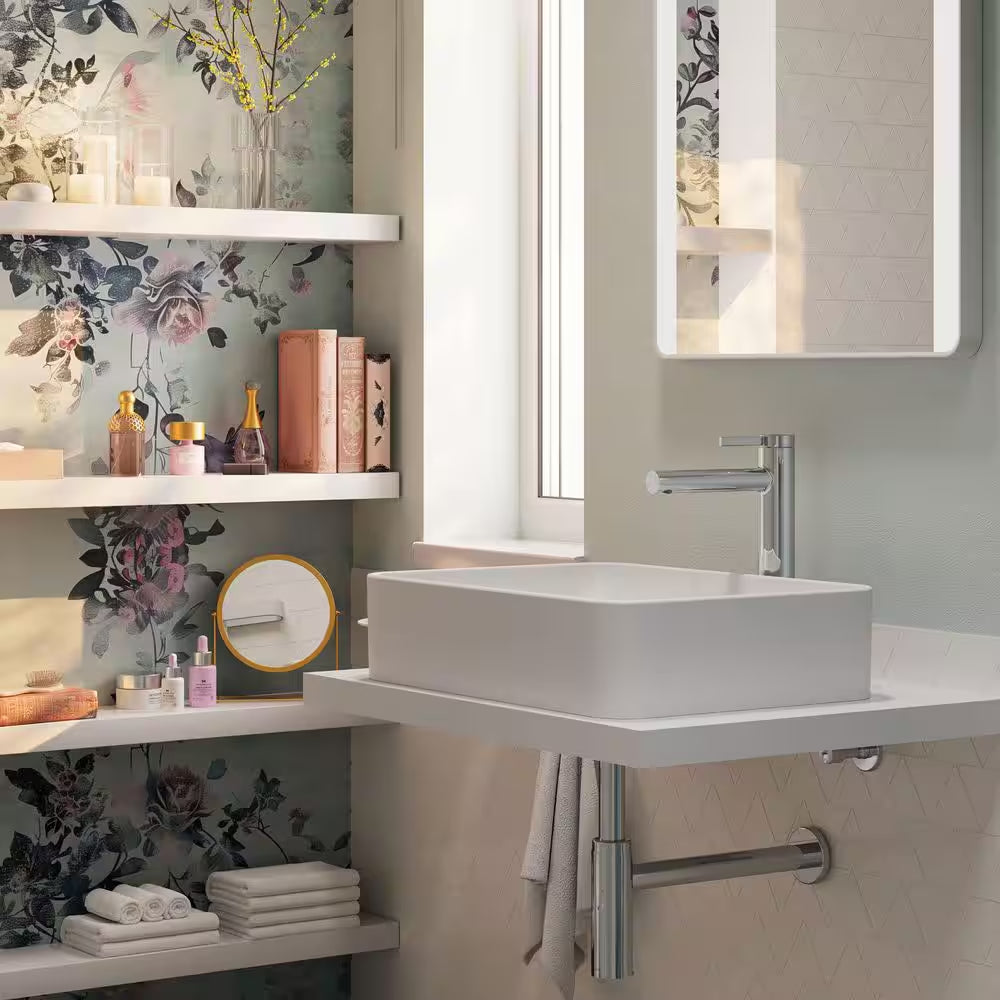 Zesis S Single Hole Bathroom Faucet in Chrome
