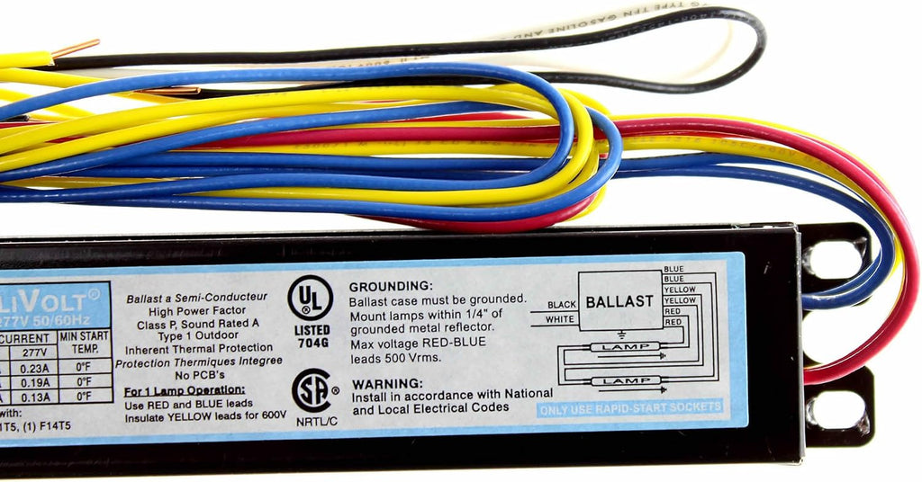 ICN-2S28-N Centium Electronic Ballast, 120/277V, F28T5, 2 Lamp