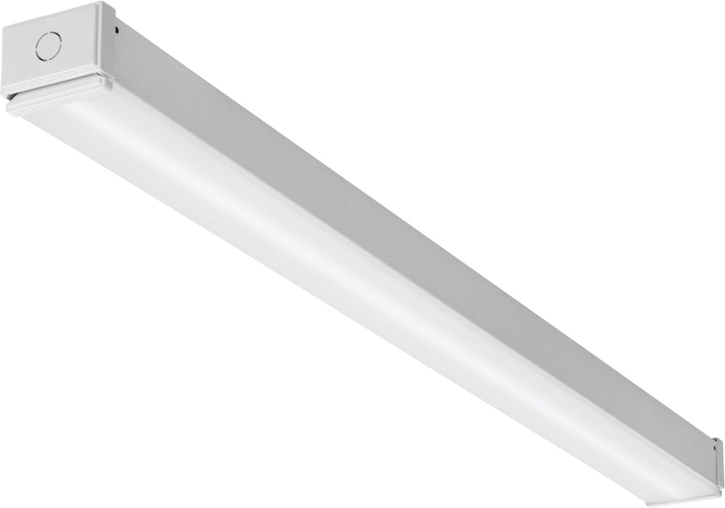 CLX L48 3000LM Fdl Mvolt 40K 80CRI WH LED 48 Inch Strip 3000 Lumens, Flat Lens, 4000K, 22W