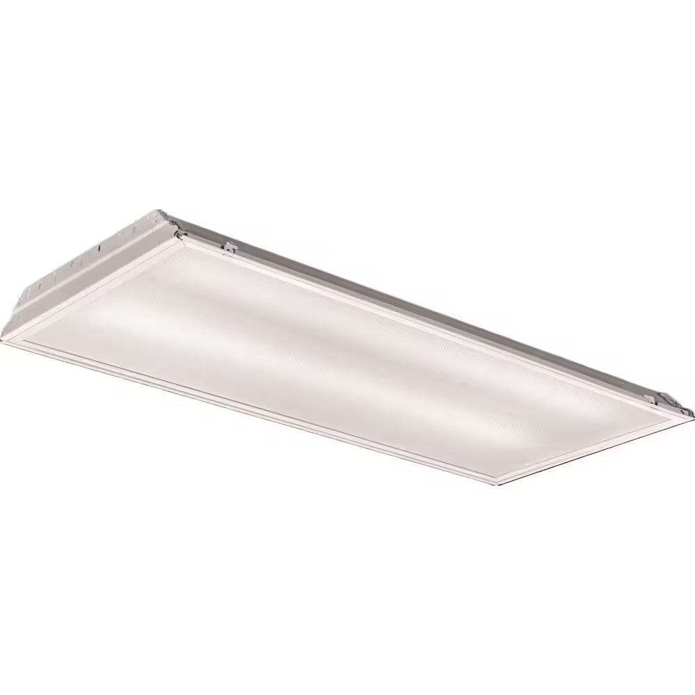 2GTL4 5000LM LP840 2GTL4 41.2-Watt Flush White Integrated LED Troffer