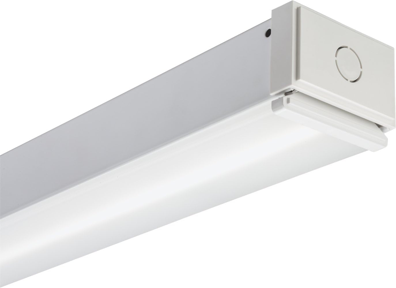 CLX L48 3000LM Fdl Mvolt 40K 80CRI WH LED 48 Inch Strip 3000 Lumens, Flat Lens, 4000K, 22W