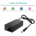 24V 3A Power Supply 72W, 110-240V 50/60Hz AC to DC 24 Volt 3Amp Adapter with 5.5 X 2.1Mm US Plug Cord for LED Strip Light, 3D Printer,Ride on Toys