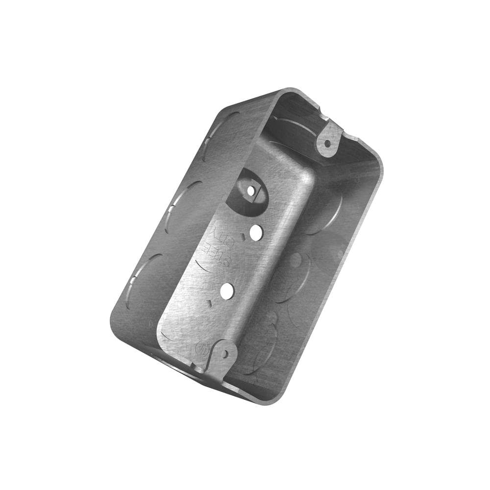 1-Gang 4 In. 2-1/8 In. D New Work Metal Utility Box (5837112-25R)