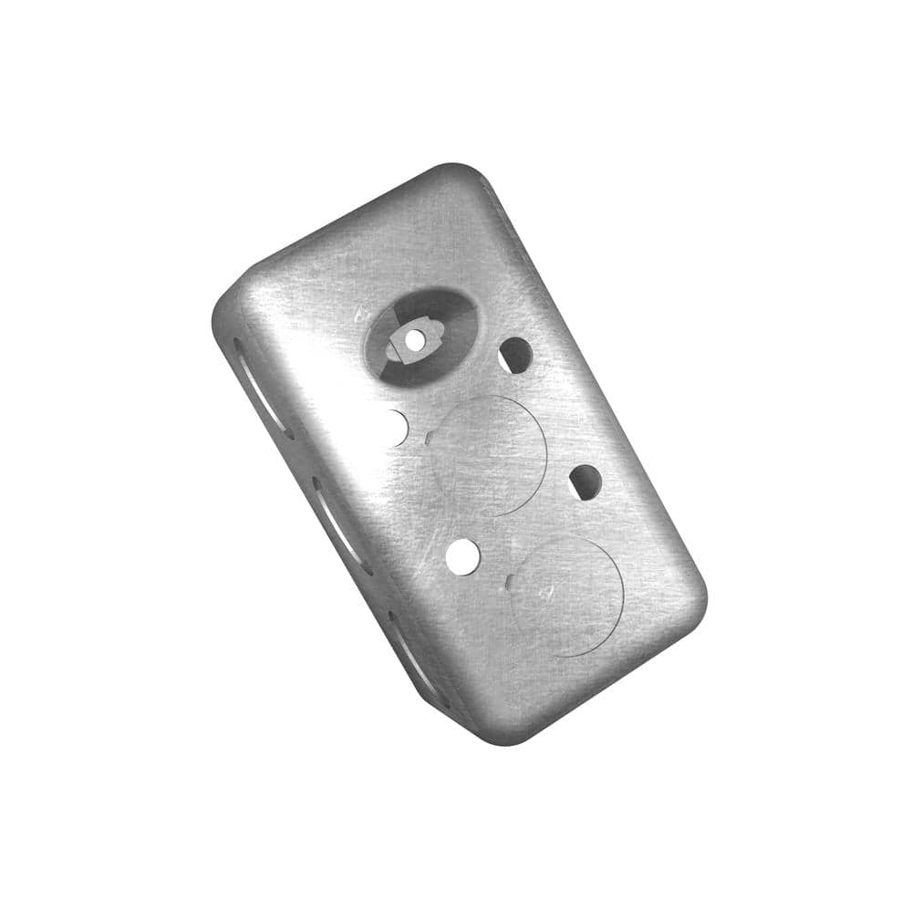 1-Gang 4 In. 2-1/8 In. D New Work Metal Utility Box (5837112-25R)